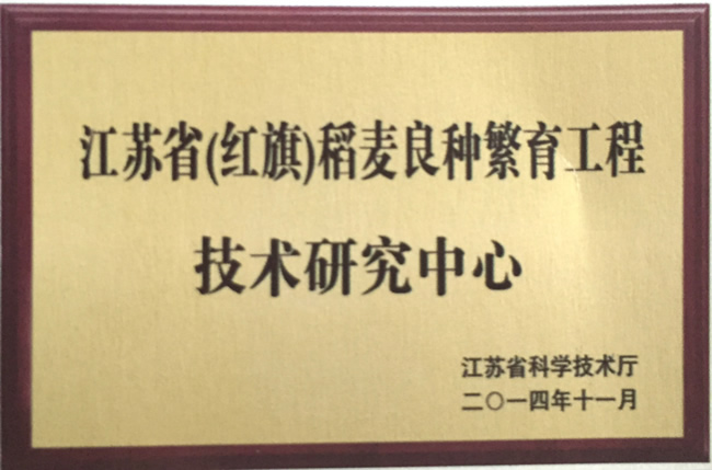 江苏省（凤凰联盟）稻麦良种繁育工程技术研究中心